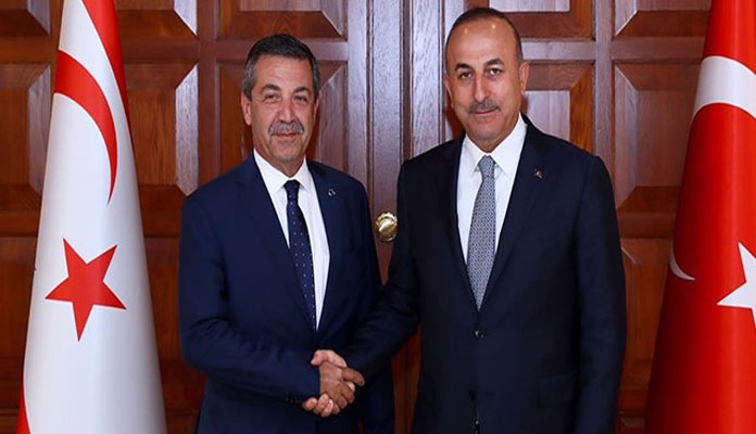 KKTC Dışişleri Bakanı Ertuğruloğlu Ankara’da temaslarda bulunuyor