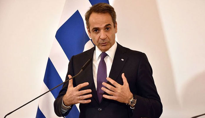 Yunanistan Başbakanı Miçotakis Güney Kıbrıs'ta