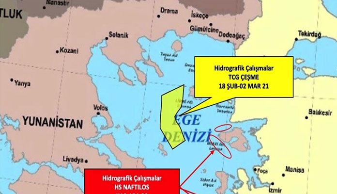 Yunanistan'ın Ege'de gerginliği tırmandıran faaliyetleri devam ediyor