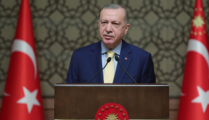 Cumhurbaşkanı Erdoğan: Kadına yönelik her türlü fiziki ve ruhsal şiddeti en sert şekilde kınıyorum