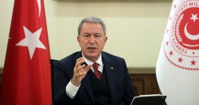Bakan Akar'dan Yunanistan Savunma Bakanı'na tepki