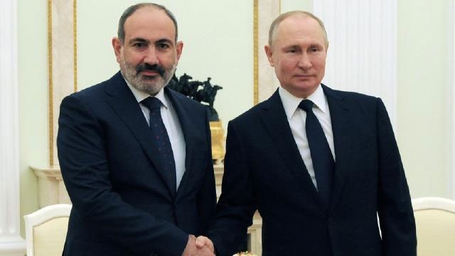 Putin ile Paşinyan yarın Moskova'da görüşecek