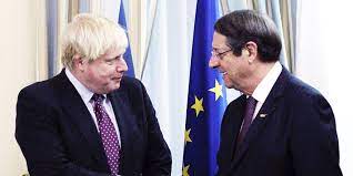 İngiltere Başbakanı Johnson’dan Anastasiadis’e mektup