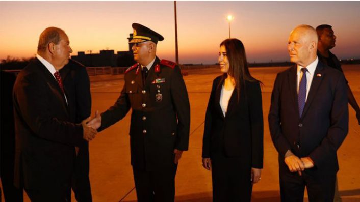 Cumhurbaşkanı Tatar Ankara'ya gitti