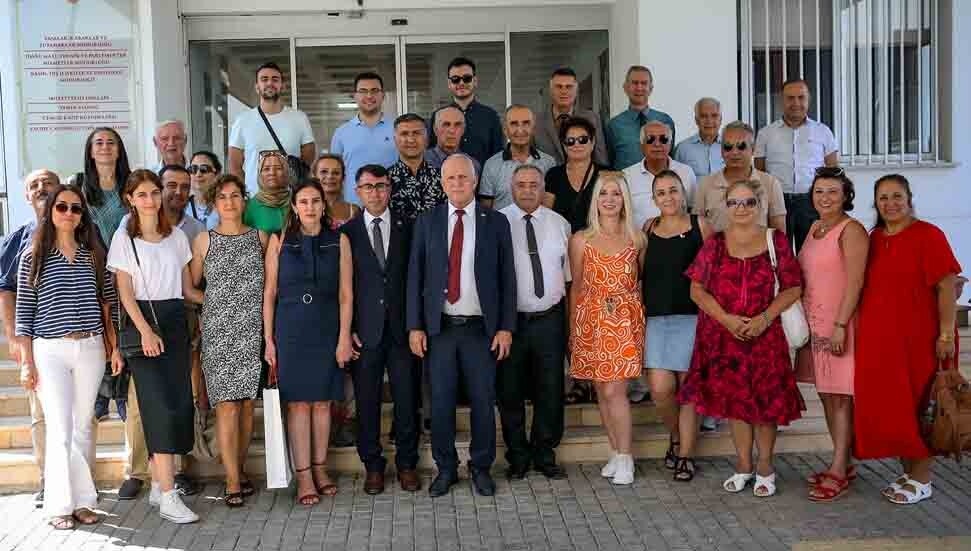 Töre, Türkiye ve KKTC’den Emekli Astsubayları kabul etti