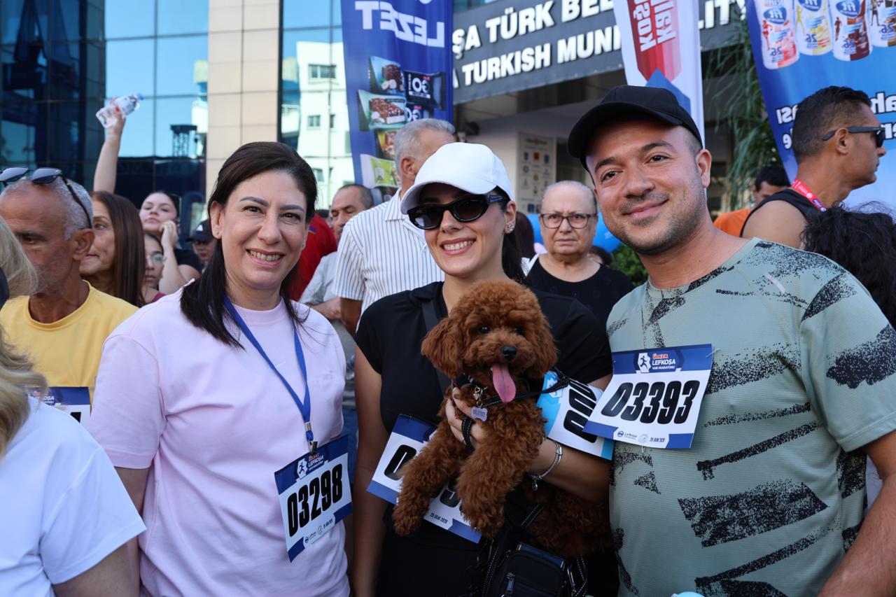 CTP Genel Başkanı İncirli, Lefkoşa Maratonu’na katıldı