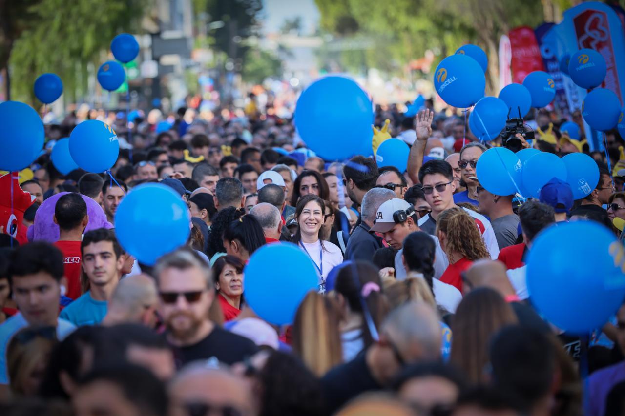 CTP Genel Başkanı İncirli, Lefkoşa Maratonu’na katıldı