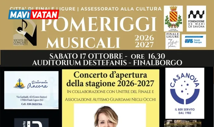 Cumhurbaşkanlığı Özel Sanat Danışmanı Rüya Taner, İtalya’da konser sezonunun açılışını yapıyor