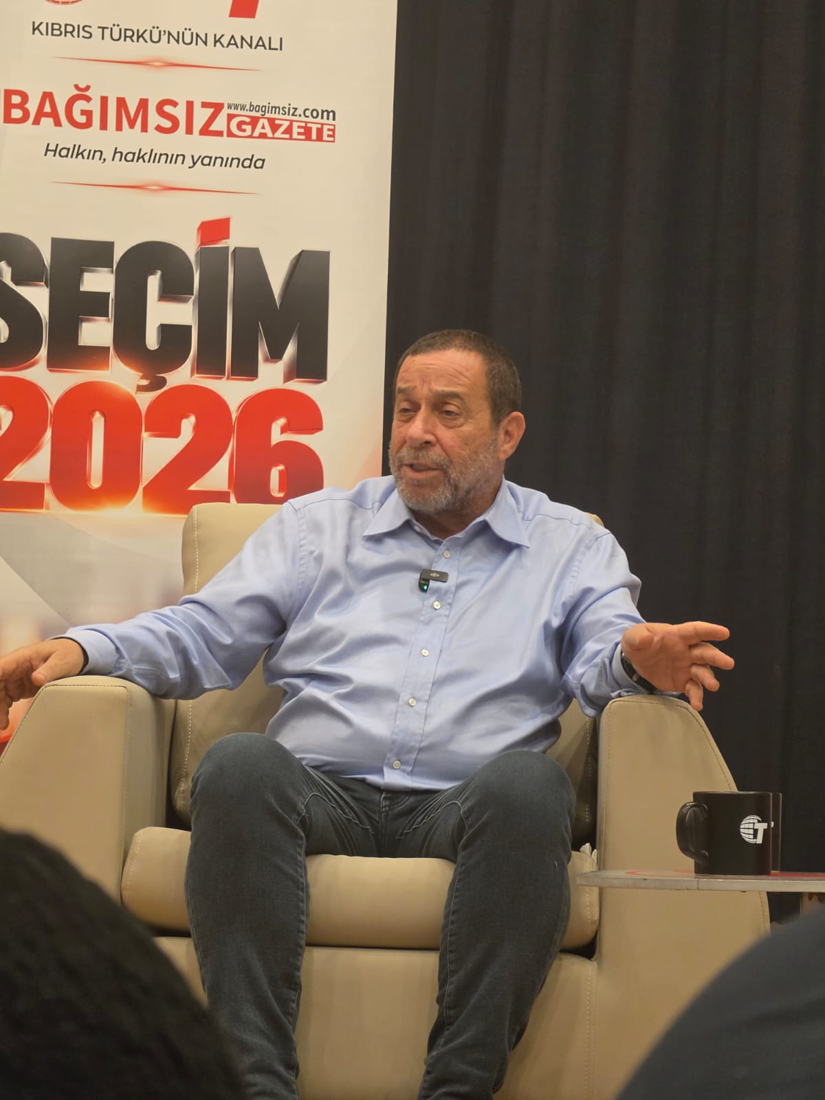Denktaş: “Evimdeyim. Gideceğim başka ev yok”