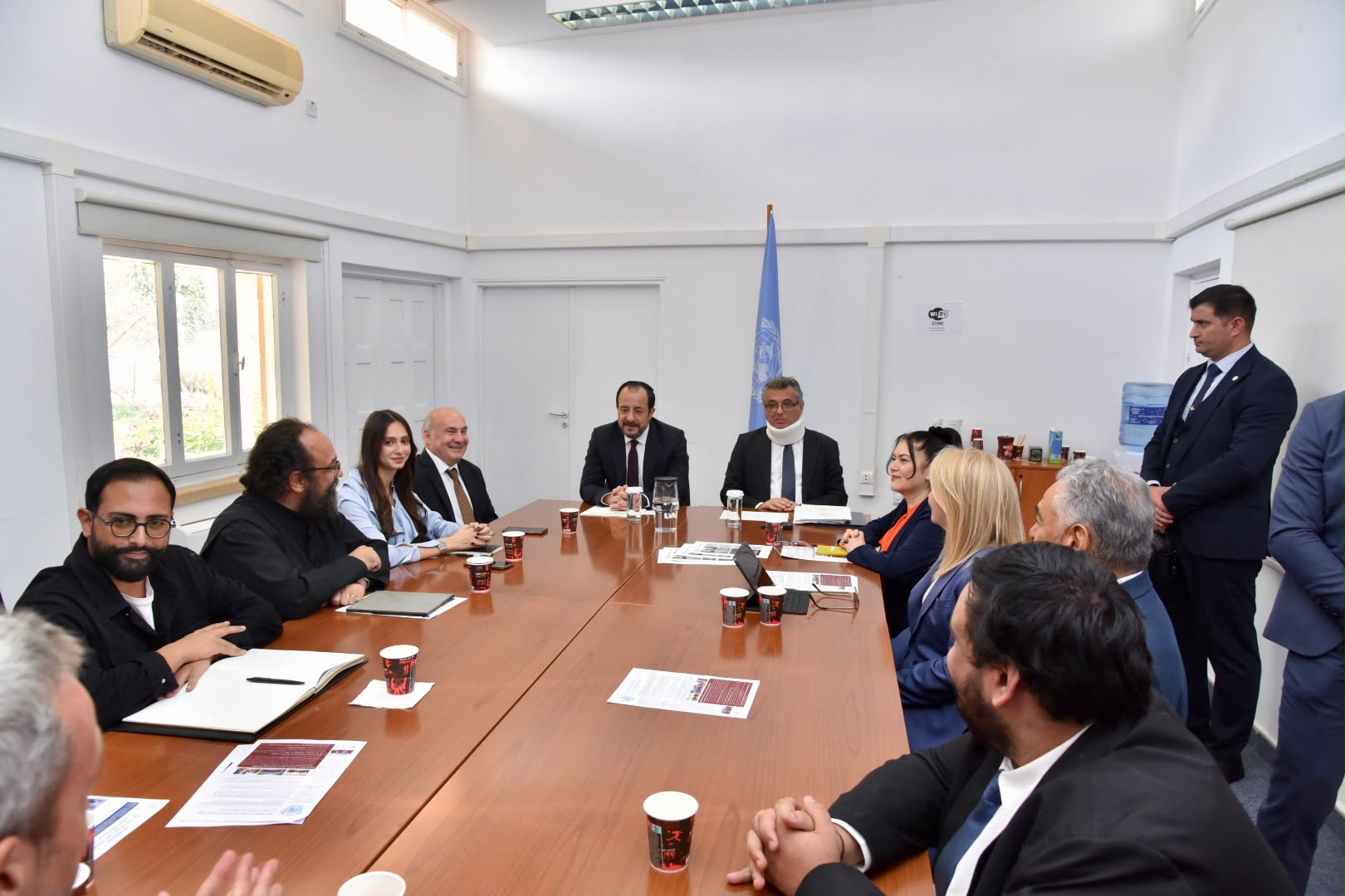 Erhürman-Hristodulidis görüşmesi sona erdi… Liderler teknik komitelerle bir araya geliyor