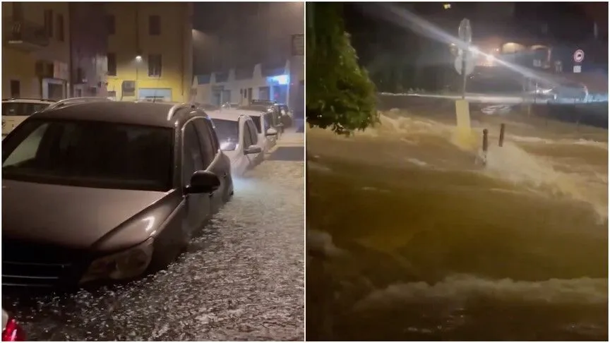 Fransa'nın güneydoğusunda şiddetli yağışlar hayatı olumsuz etkiledi; 1 kişi hayatını kaybetti