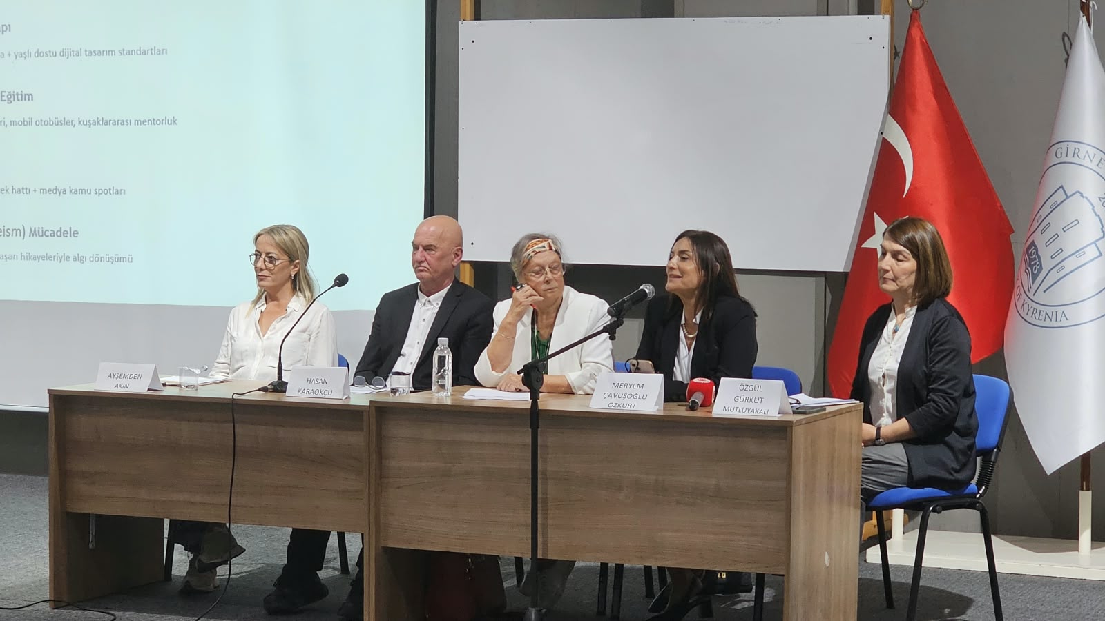 Girne Üniversitesi, 60+ Yaş Tazelenme Üniversitesi “Medyada Yaşa Bakış Paneli” düzenledi
