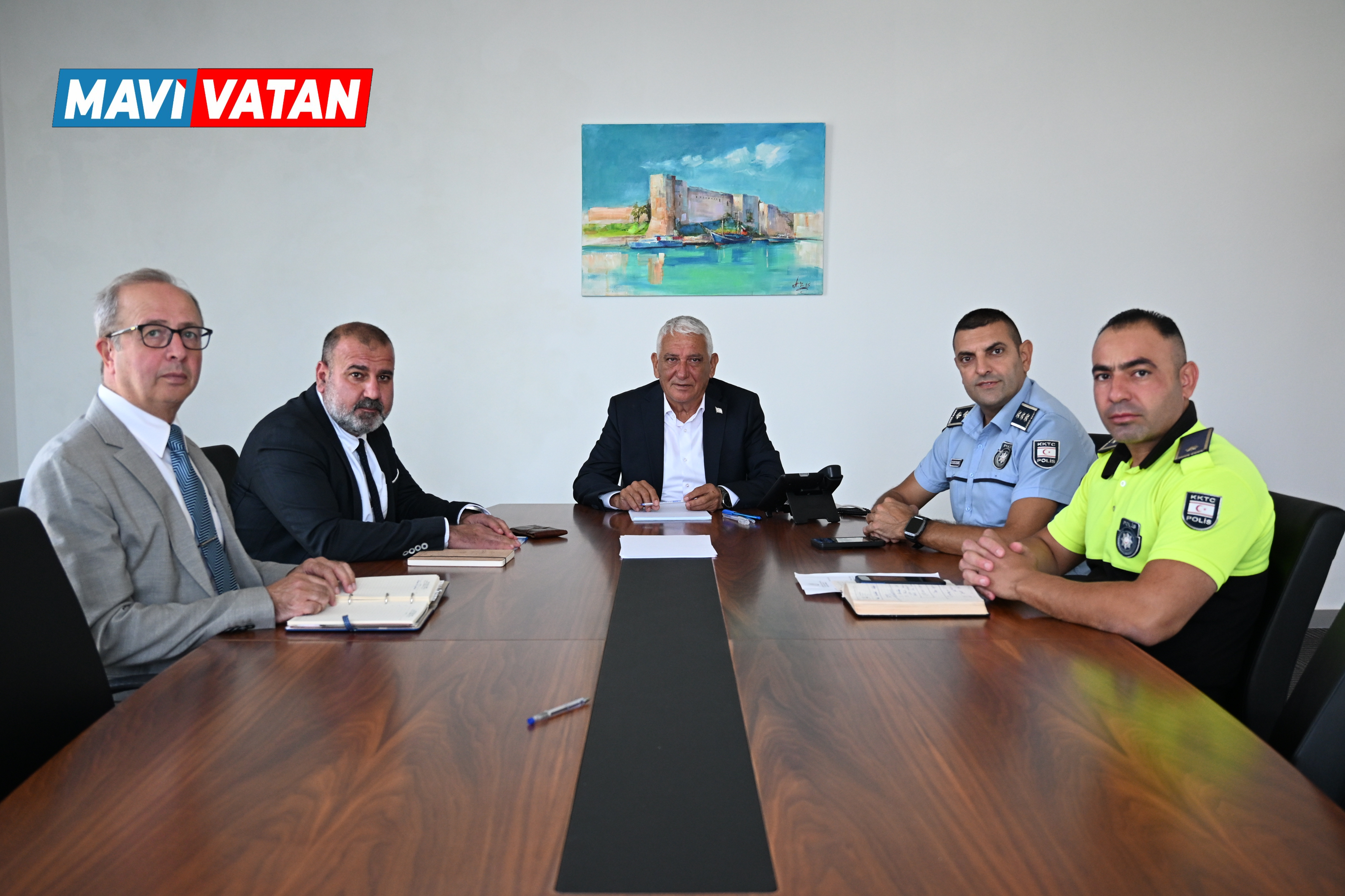 Güzelyurt’ta, üniversite öğrencilerinin trafik güvenliği için toplantı yapıldı