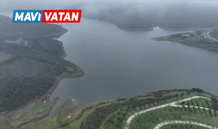 İstanbul'a su sağlayan barajlardaki doluluk bir günde yüzde 7,16 arttı