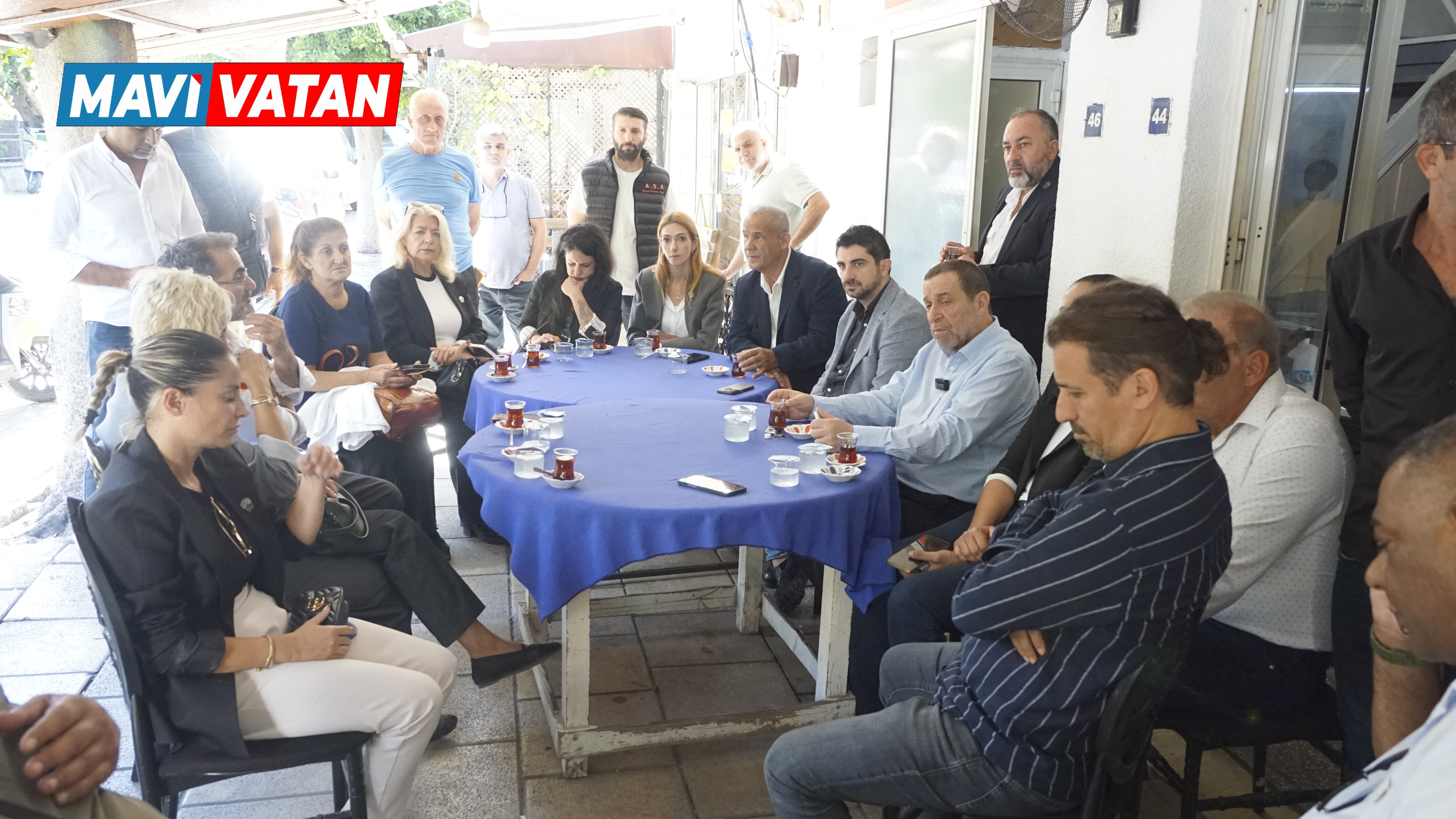 Tam Parti Genel Başkanı Denktaş, Şanlıurfa ve Hatay Dayanışma Dernekleri'ni ziyaret etti