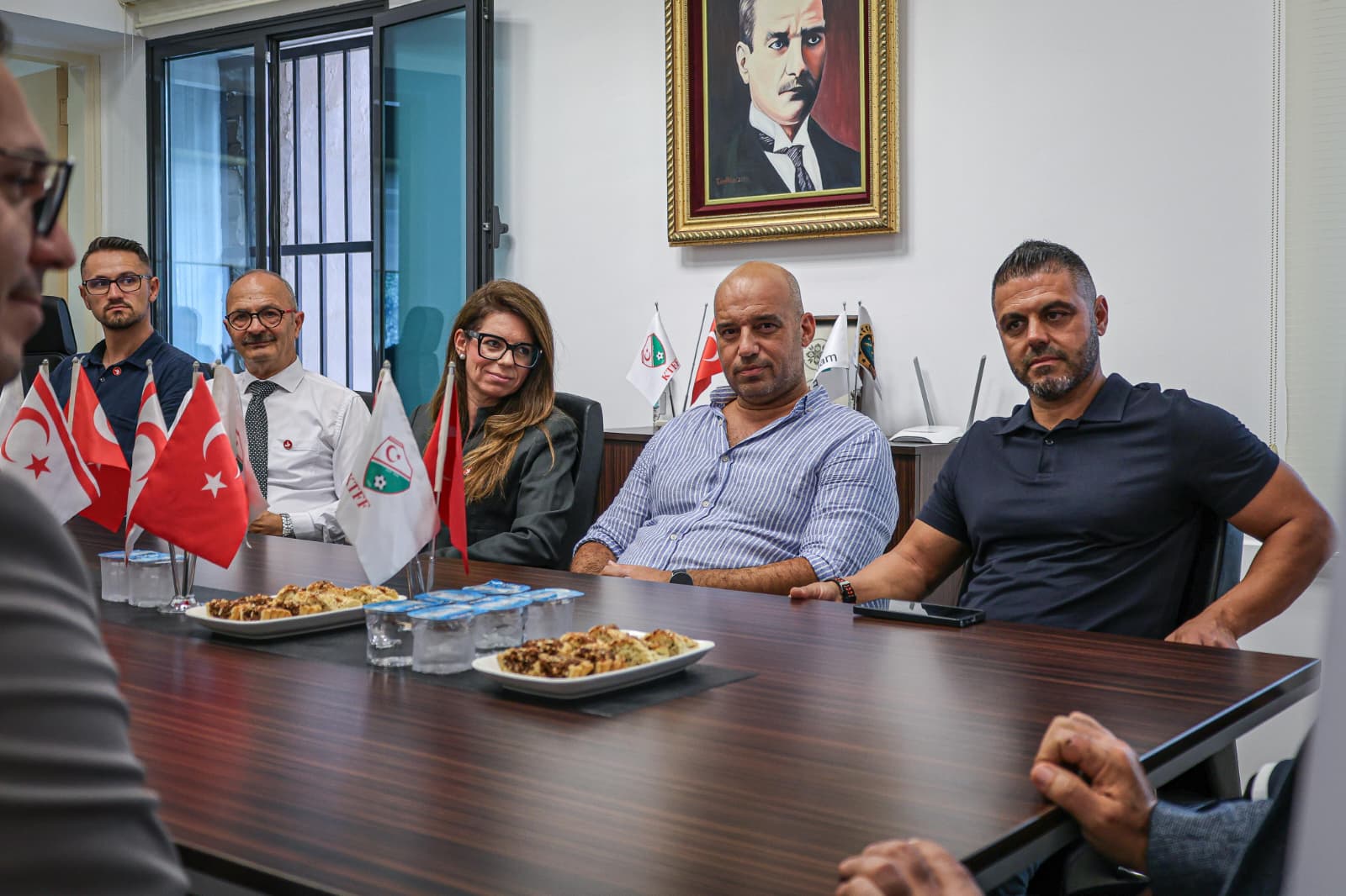TDP heyeti KTFF’yi ziyaret etti… “Gençlik ve Spor Bakanlığı kurulmalı”