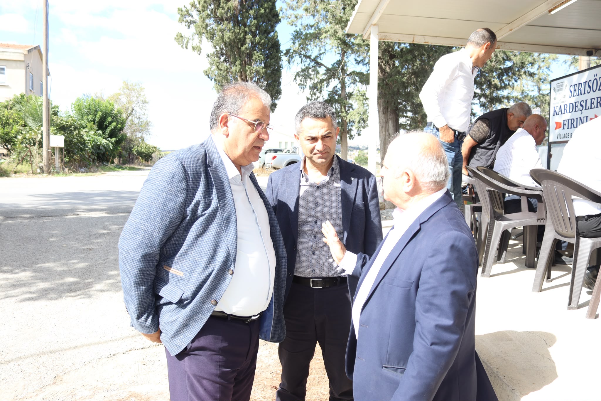 Tunçbilek, Boğaz’da vatandaşlarla bir araya geldi