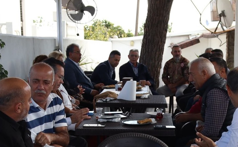 Tunçbilek, Boğaz’da vatandaşlarla bir araya geldi