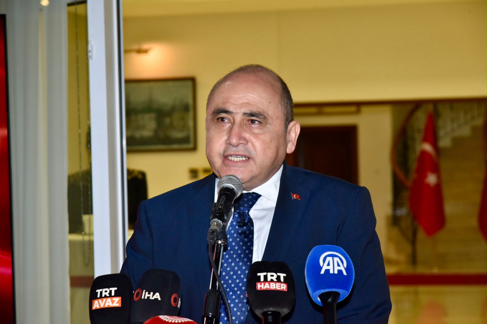 Türkiye’nin Lefkoşa Büyükelçiliği’nde 29 Ekim Cumhuriyet Bayramı resepsiyonu düzenlendi
