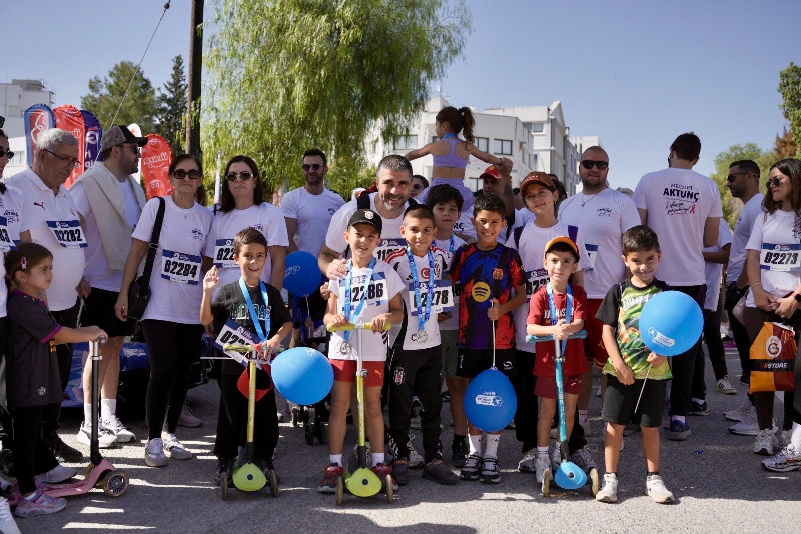 UBP LTB Başkan adayı Aktunç Lefkoşa Maratonu'na katıldı: “Lefkoşa’da sporu yılın her dönemine yayacağız”