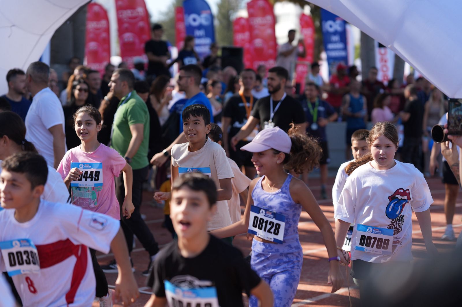 Ülker Lefkoşa Yarı Maratonu Çocuk Koşusu tamamlandı