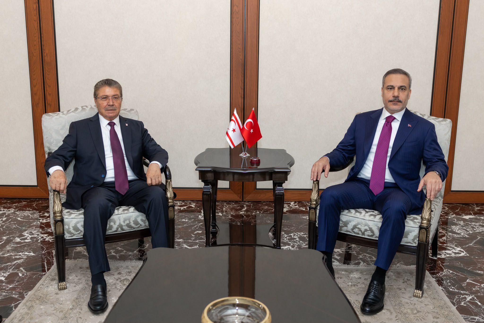 Üstel-Fidan görüşmesinde ülke ve bölgedeki son gelişmeler ele alındı